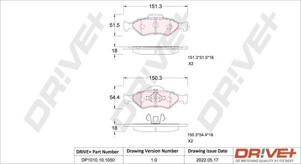 DP1010101050 Dr!ve+
