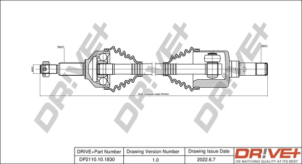 DP2110101830 Dr!ve+