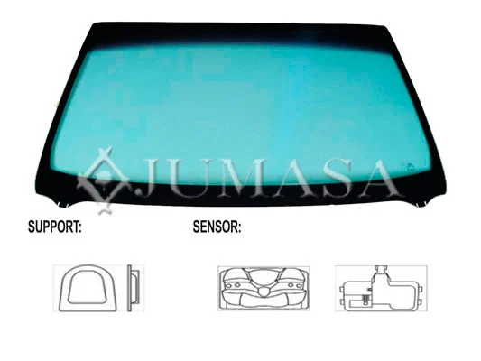 Szyba przednia Jumasa V3303095 cena, od 212,99 USD