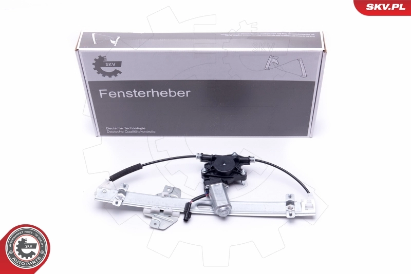 Mechanizm podnoszenia szyby drzwi przednich lewych do KIA Rio II JB