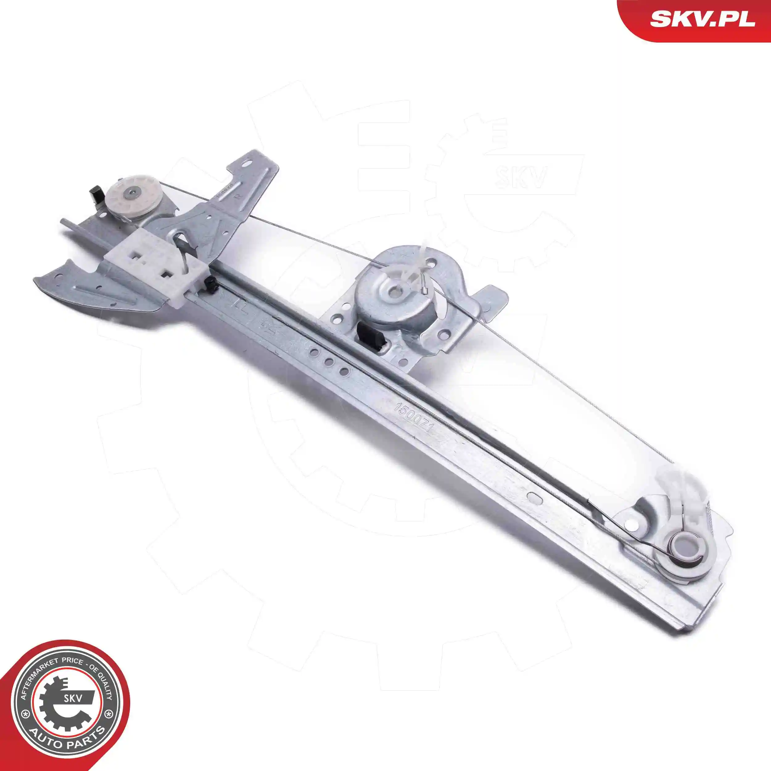  Mechanizm podnoszenia szyby drzwi przednich prawych Citroen C1 1