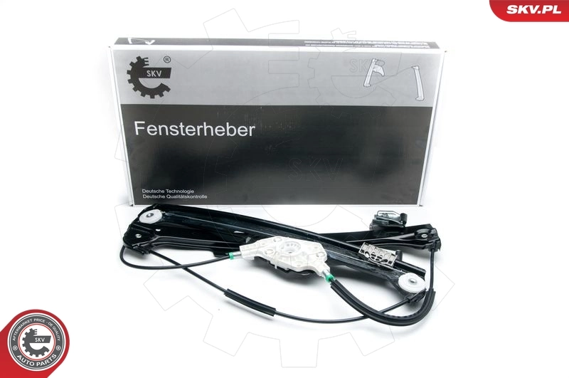 Do koszyka Mechanizm podnoszenia szyby drzwi przednich lewych BMW 5  E61