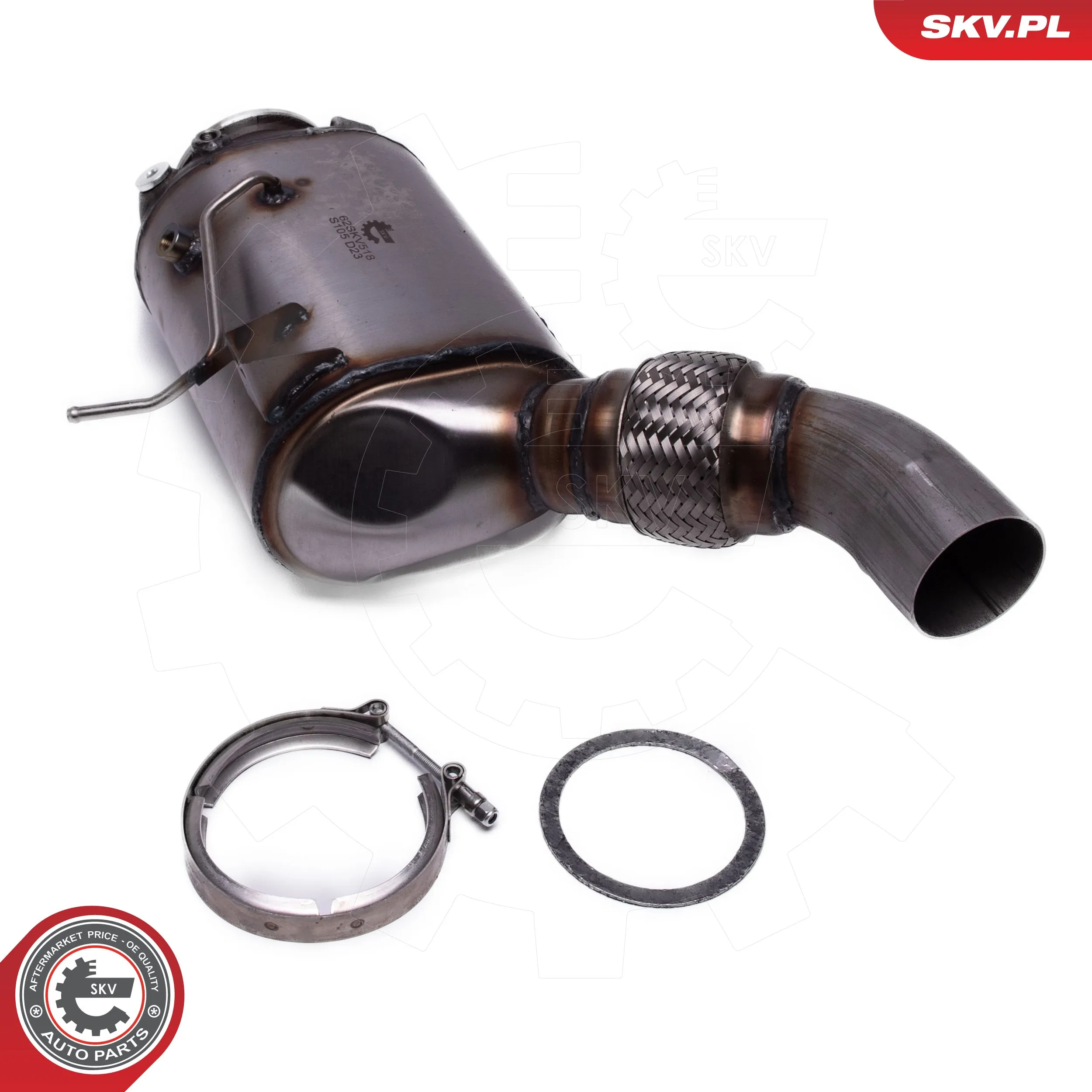 Filtr cząstek stałych układu wydechowego BMW 3 E90