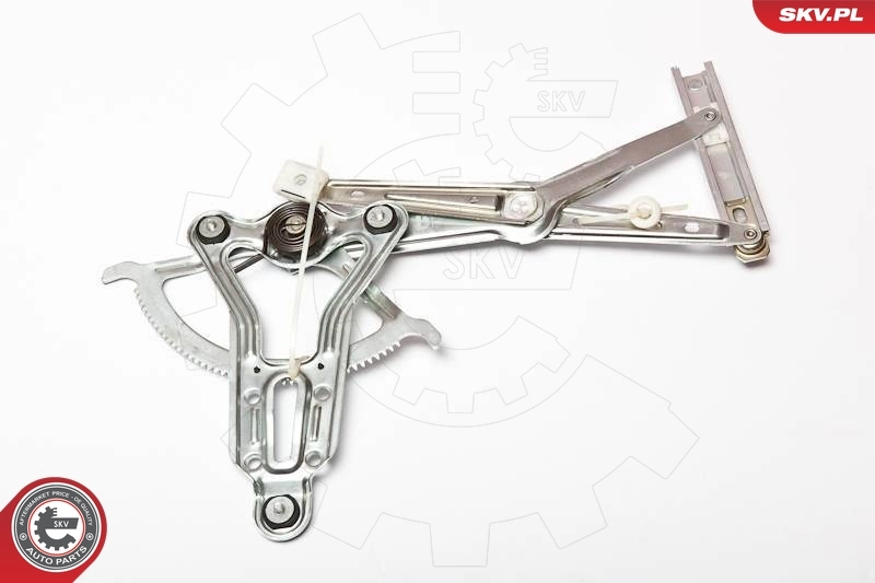 Do koszyka Mechanizm podnoszenia szyby drzwi przednich prawych Mercedes E  W124