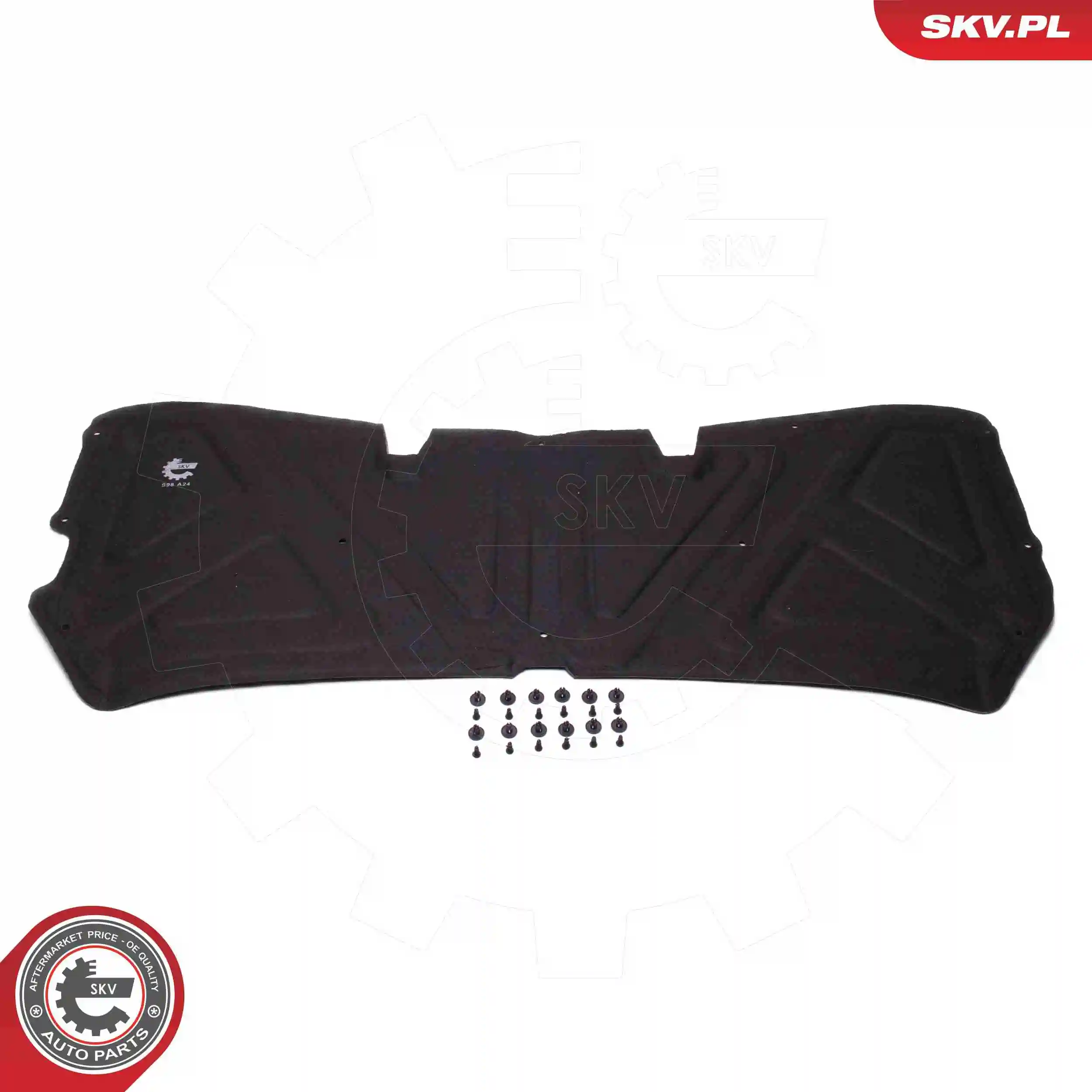  Wygluszenie maski Nissan Qashqai 1