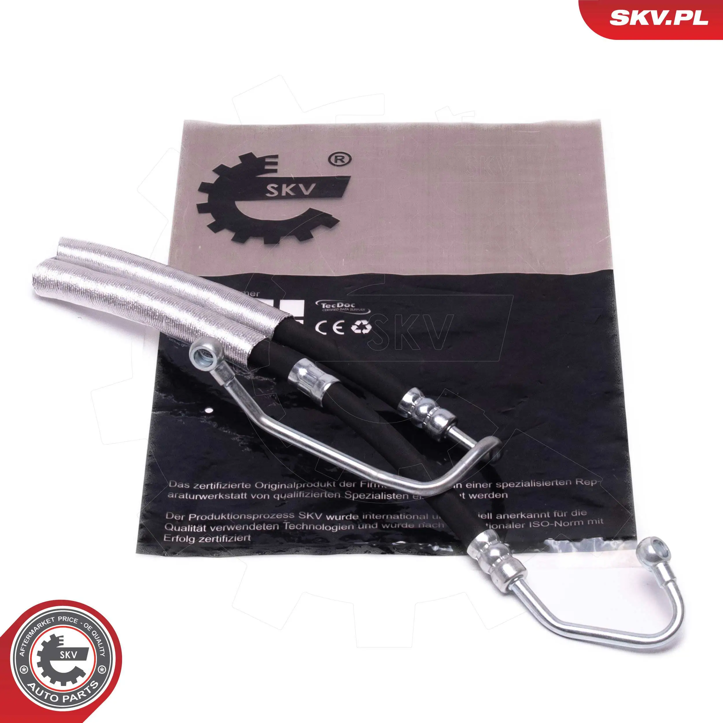 Przewód hydraulicznego układu wspomagania wysokiego ciśnienia, od pompy do maglownicy (mechanizmu) BMW 5 E34