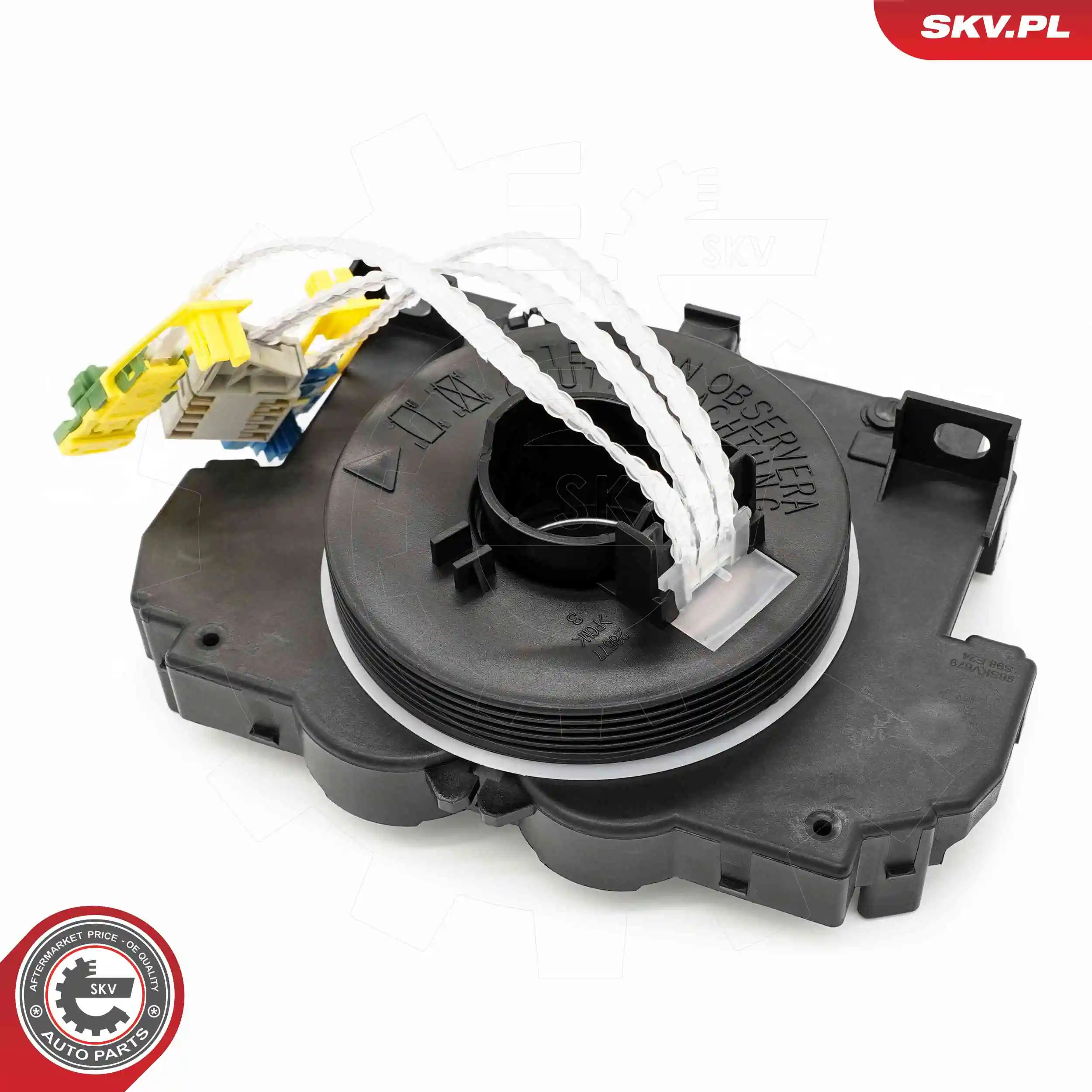 Pierścień kontaktowy AIRBAG, taśma kierownicy Citroen C4 1 LC