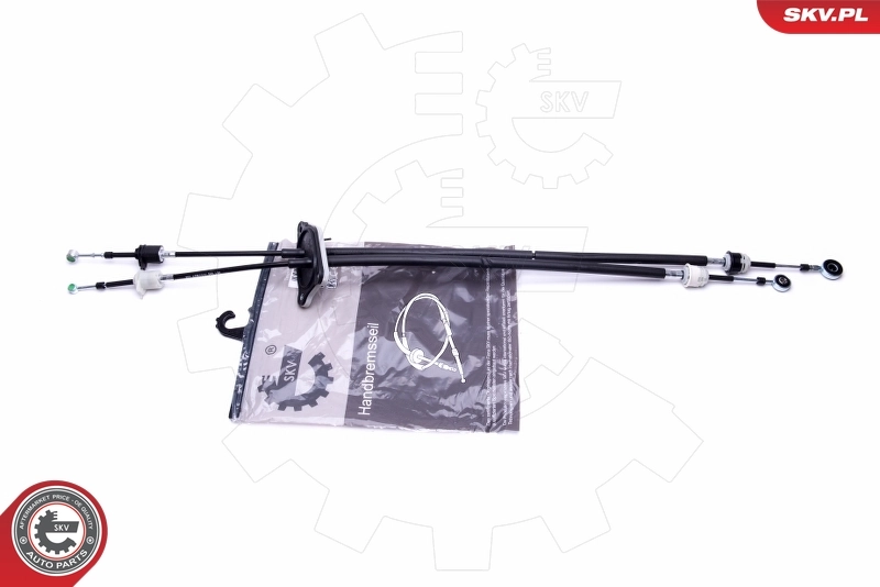 Do koszyka 95510582 Peugeot/Citroen Linka dźwigni zmiany biegów podwójna