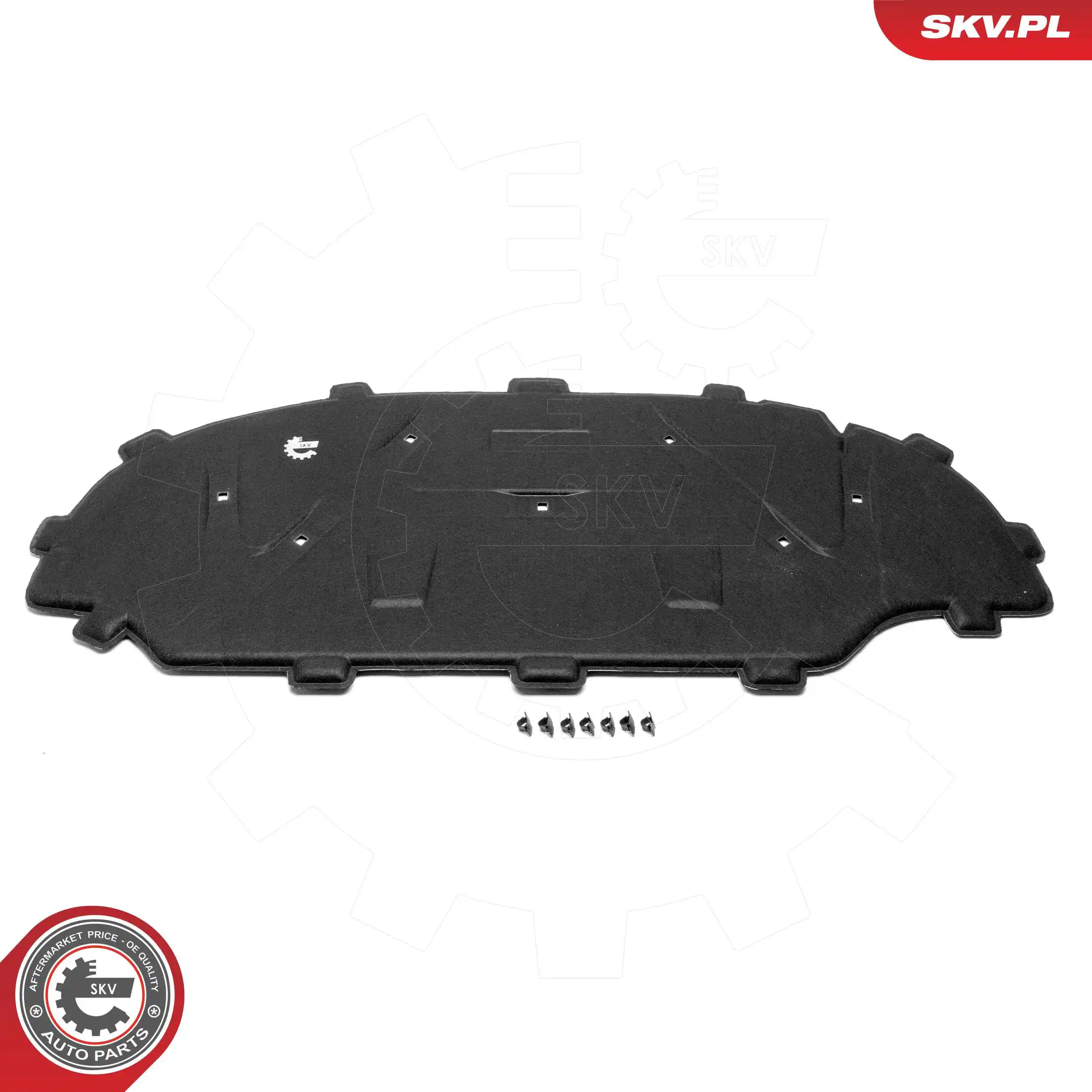 Do koszyka Wygluszenie maski Audi A3 Sportback 8PA