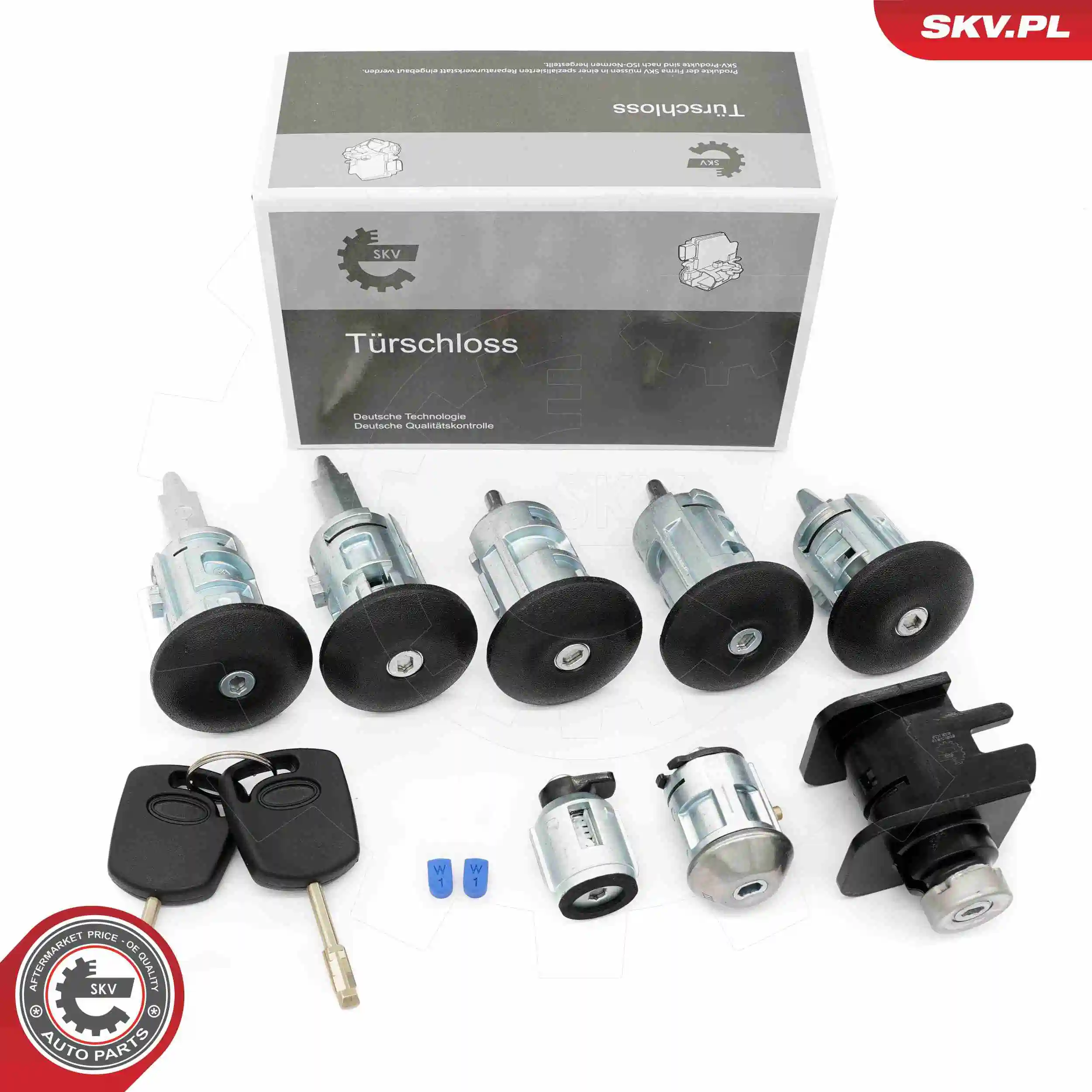 Zestaw wkładek zamków Ford Connect awangarda (TC7) (2002 - 2013) cena, od 106,06 USD