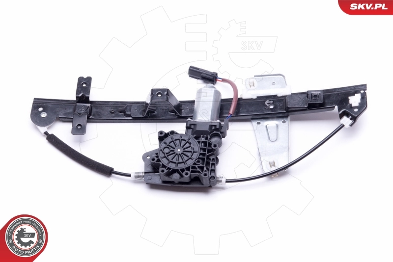 Do koszyka Mechanizm podnoszenia szyby drzwi przednich prawych Jeep Grand Cherokee LIMITED 