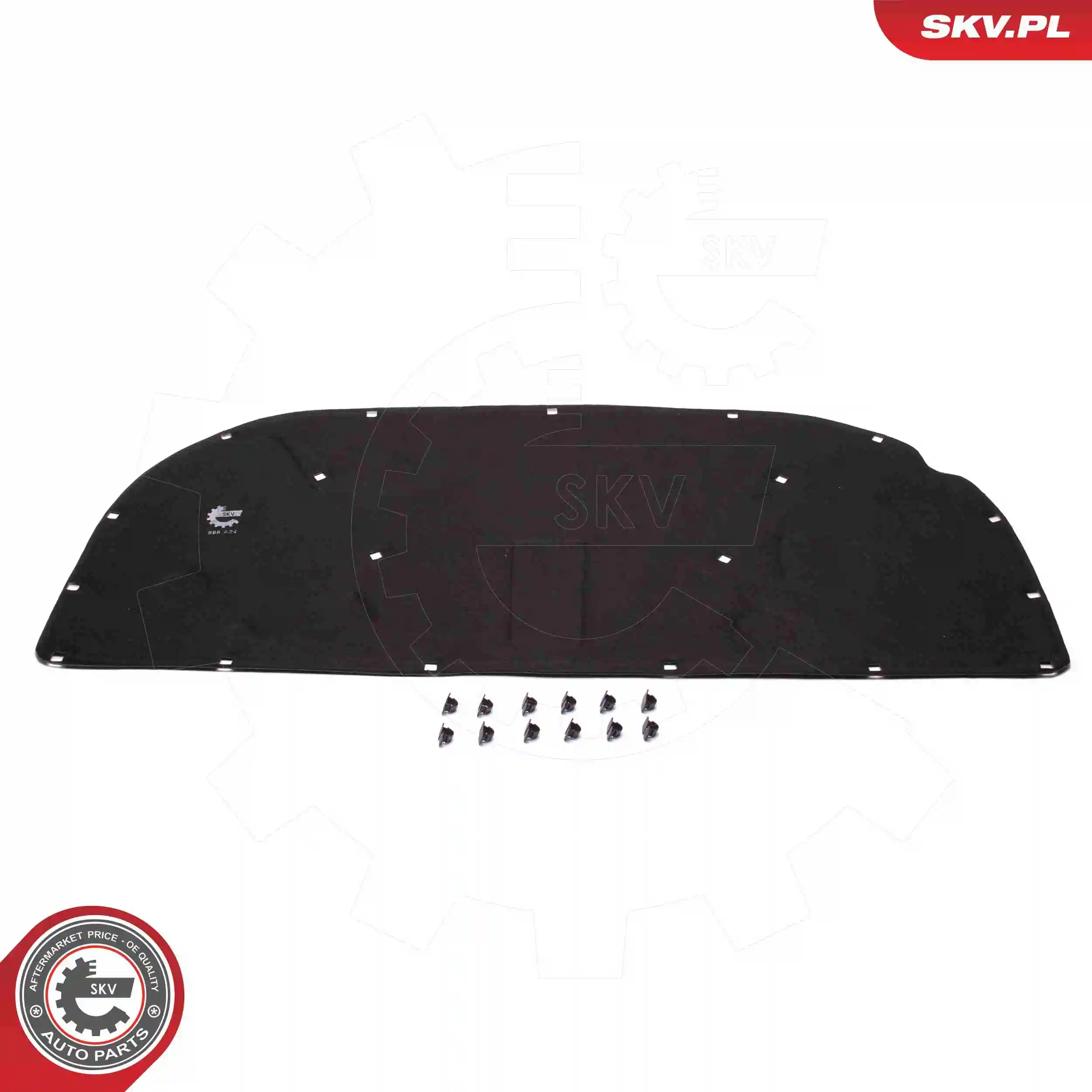 Wygluszenie maski do Audi A4 B6 8E2