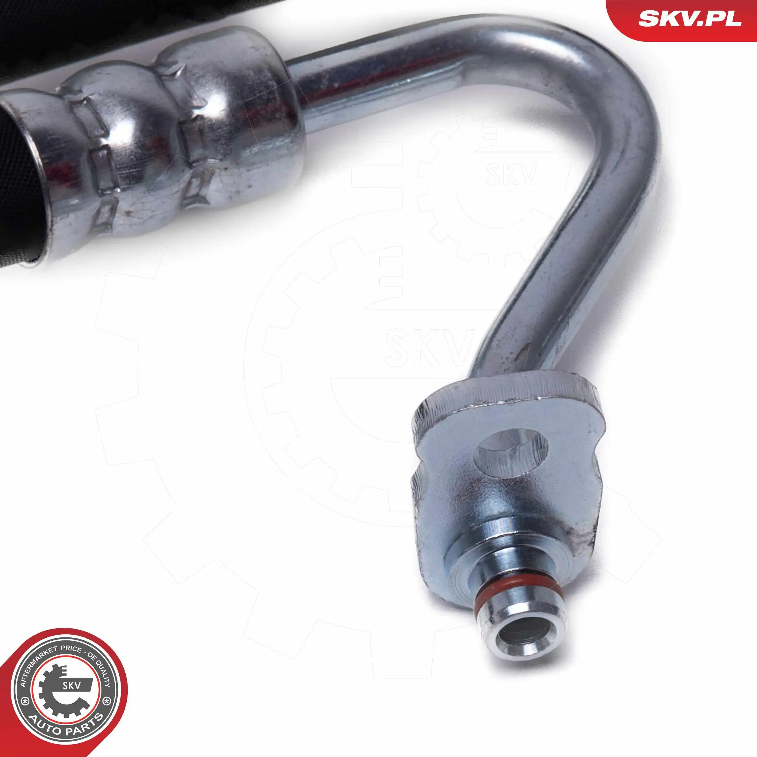 Do koszyka Przewód hydraulicznego układu wspomagania wysokiego ciśnienia, od pompy do maglownicy (mechanizmu) Mercedes C  W204