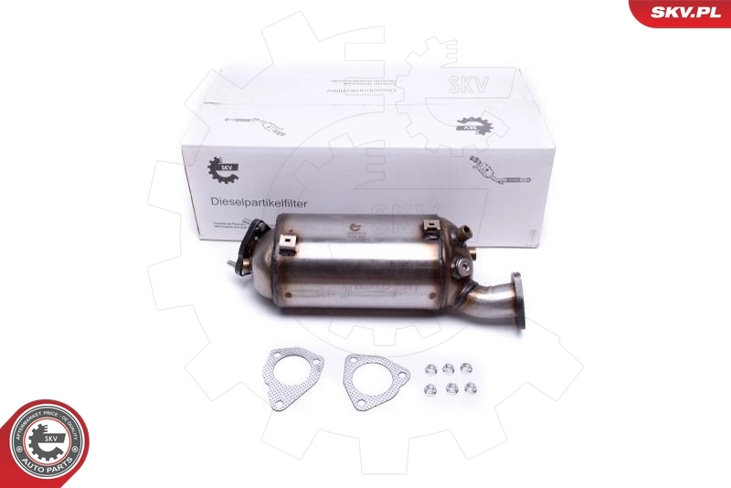 Filtr cząstek stałych układu wydechowego Audi A4 8EC