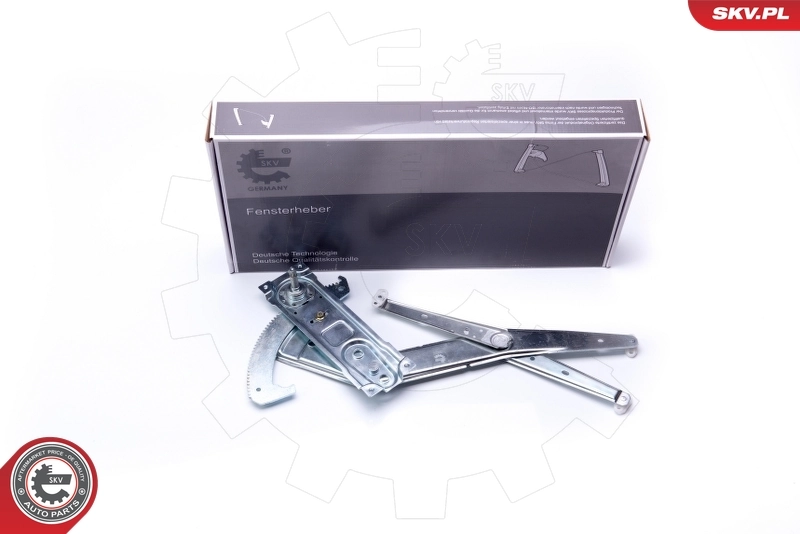 Mechanizm podnoszenia szyby drzwi przednich lewych do Opel Astra 51, 52, F35, M35