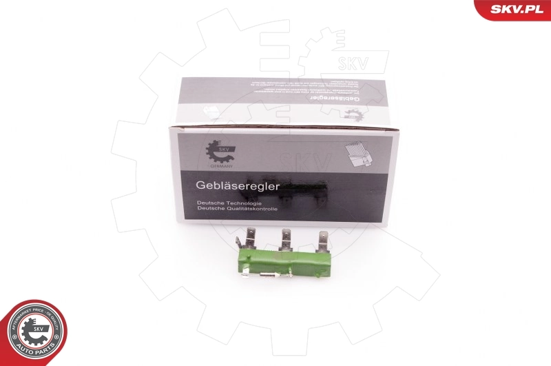 Rezystor wentylatora nagrzewnicy (ogrzewacza kabiny) Volkswagen Multivan 7HM, 7HN, 7HF, 7EF, 7EM, 7EN