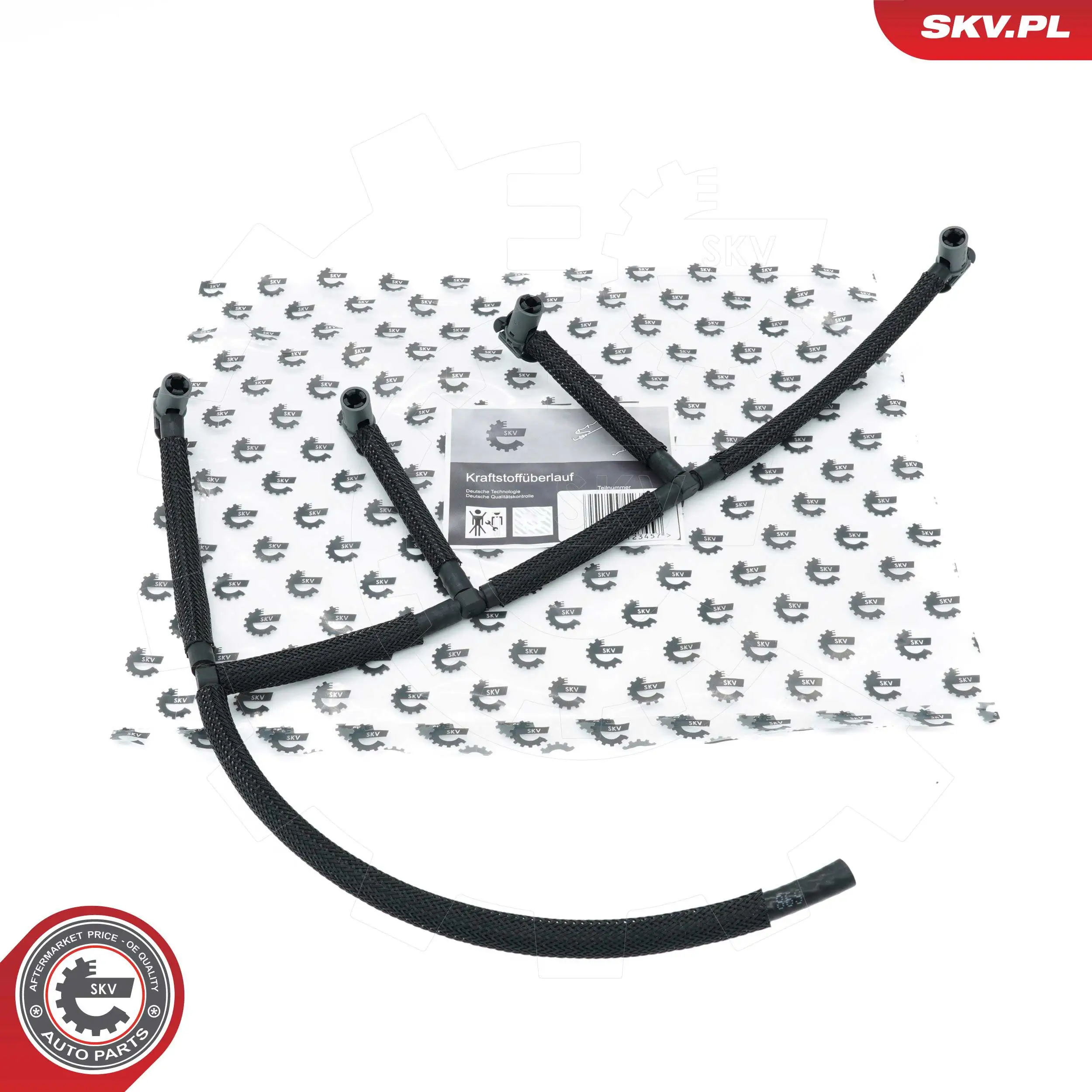 Rurka paliwa, zwrotna od wtryskiwaczy do Volkswagen Transporter T6 SGA, SGH, SHA, SHH