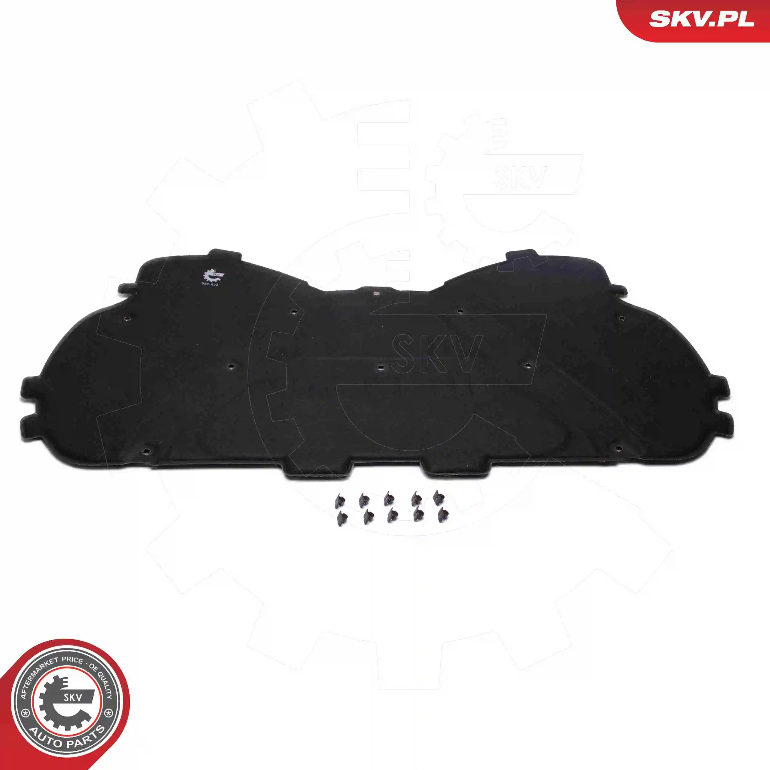 Wygluszenie maski Audi Q5 SUV (8RB) (2008 - 2016) cena, od 51,31 USD
