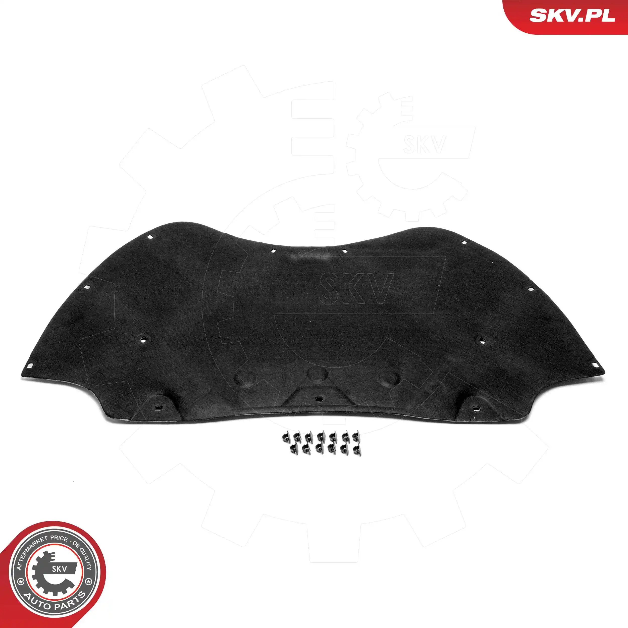 Wygluszenie maski do Seat Altea 5P5, 5P8