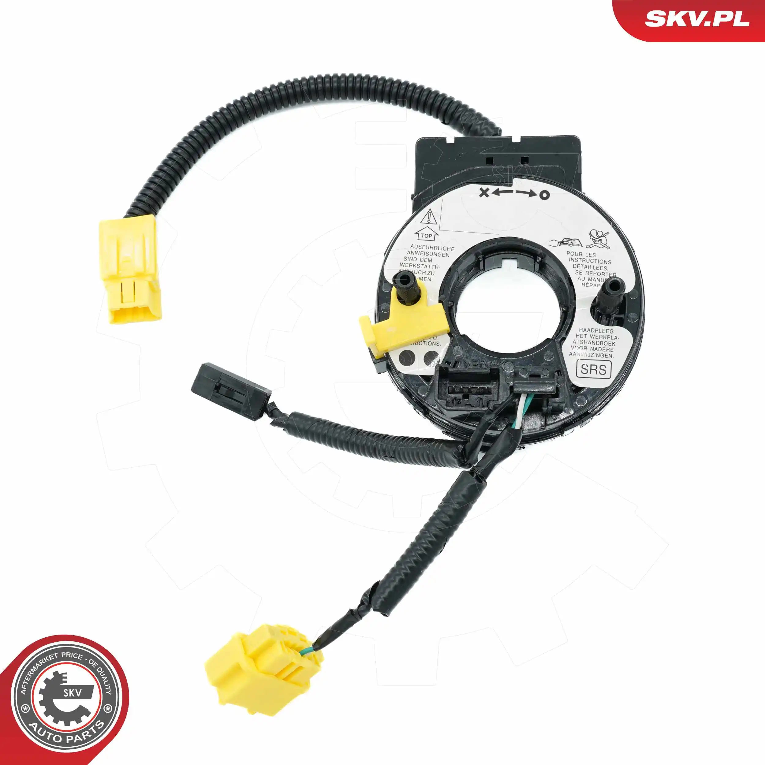 Pierścień kontaktowy AIRBAG, taśma kierownicy 96SKV621 SKV