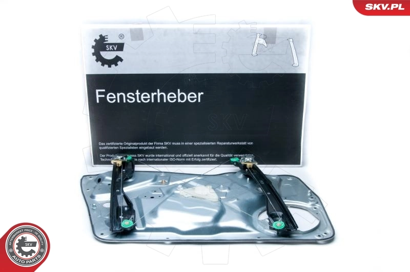 Mechanizm podnoszenia szyby drzwi przednich prawych do Volkswagen Tiguan I 5N1, 5N2