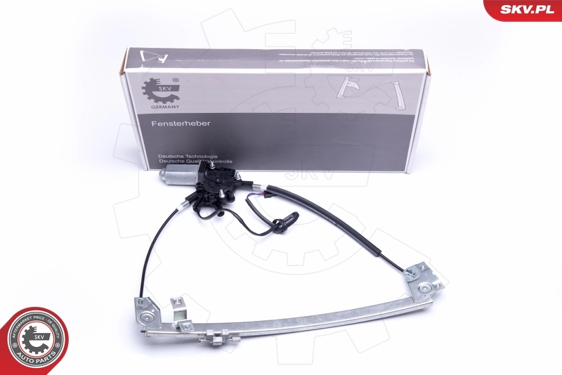 Mechanizm podnoszenia szyby drzwi przednich prawych Audi 200 44, 44Q