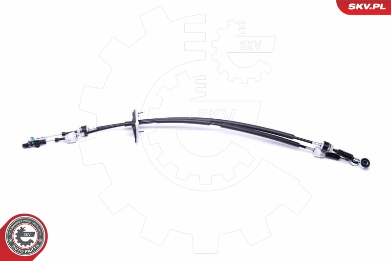 Linka dźwigni zmiany biegów podwójna 55243698 Fiat/Alfa/Lancia