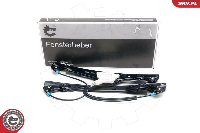 Do koszyka Mechanizm podnoszenia szyby drzwi przednich lewych BMW 3  E91