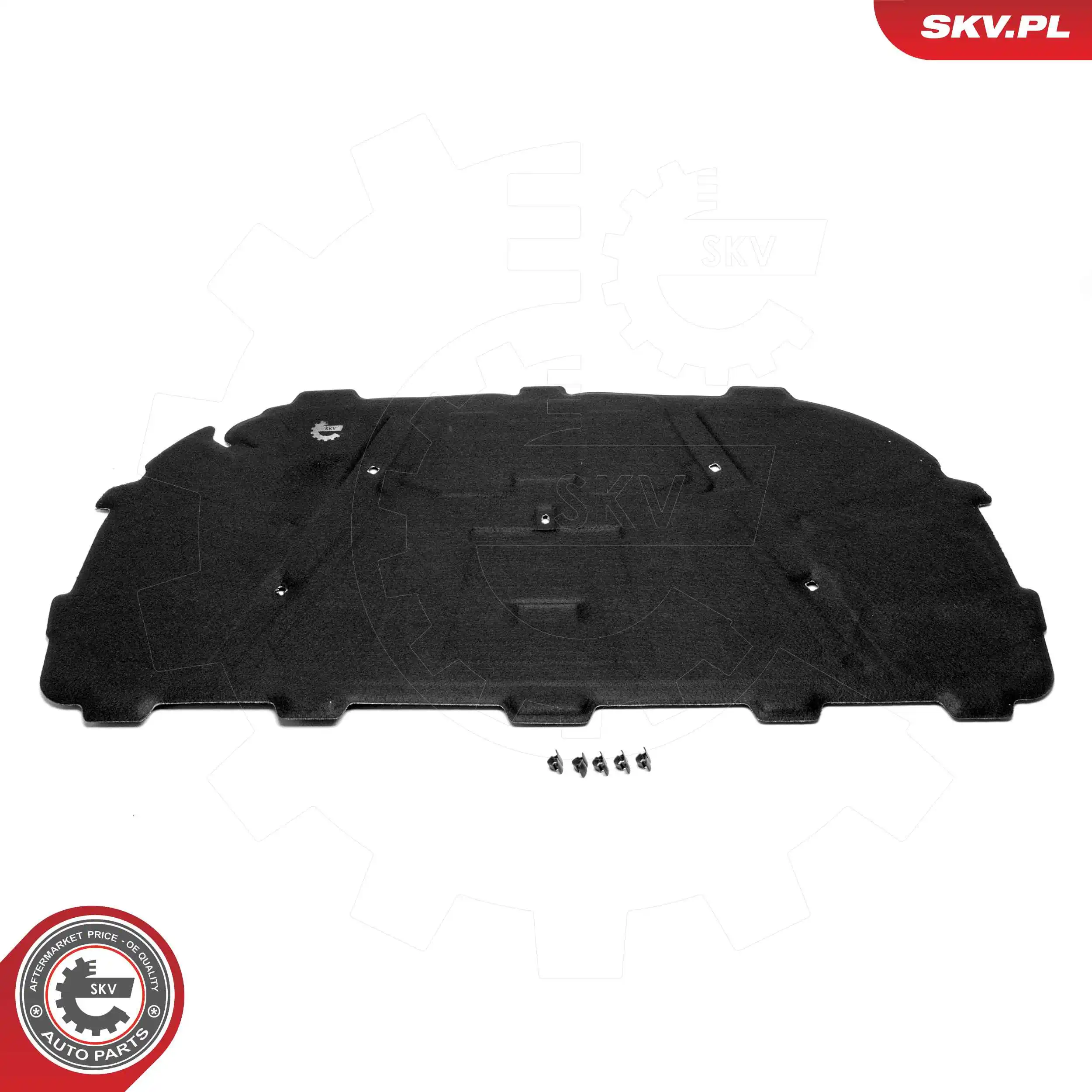  Wygluszenie maski Audi A4 