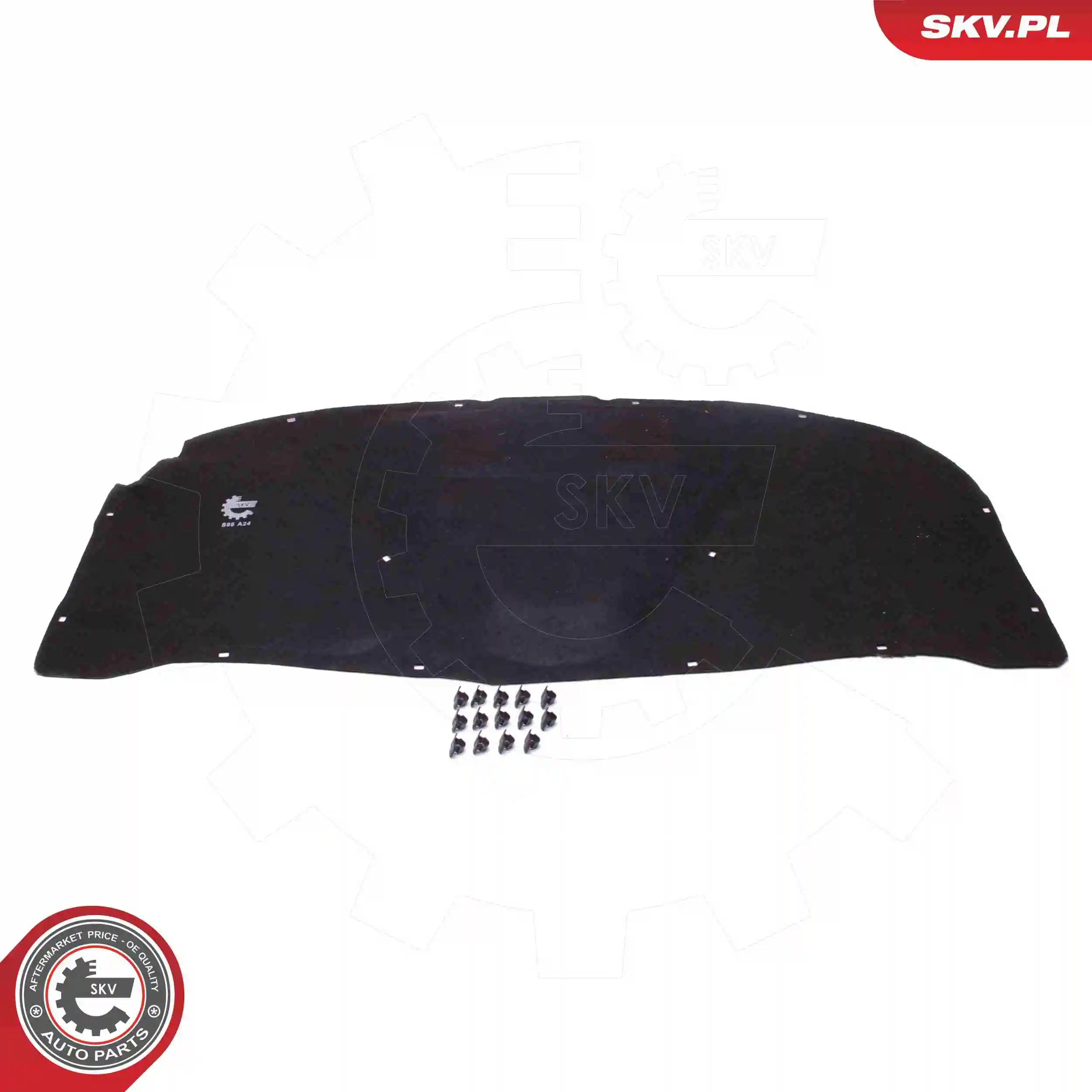Do koszyka Wygluszenie maski Volkswagen Passat B5 3B2