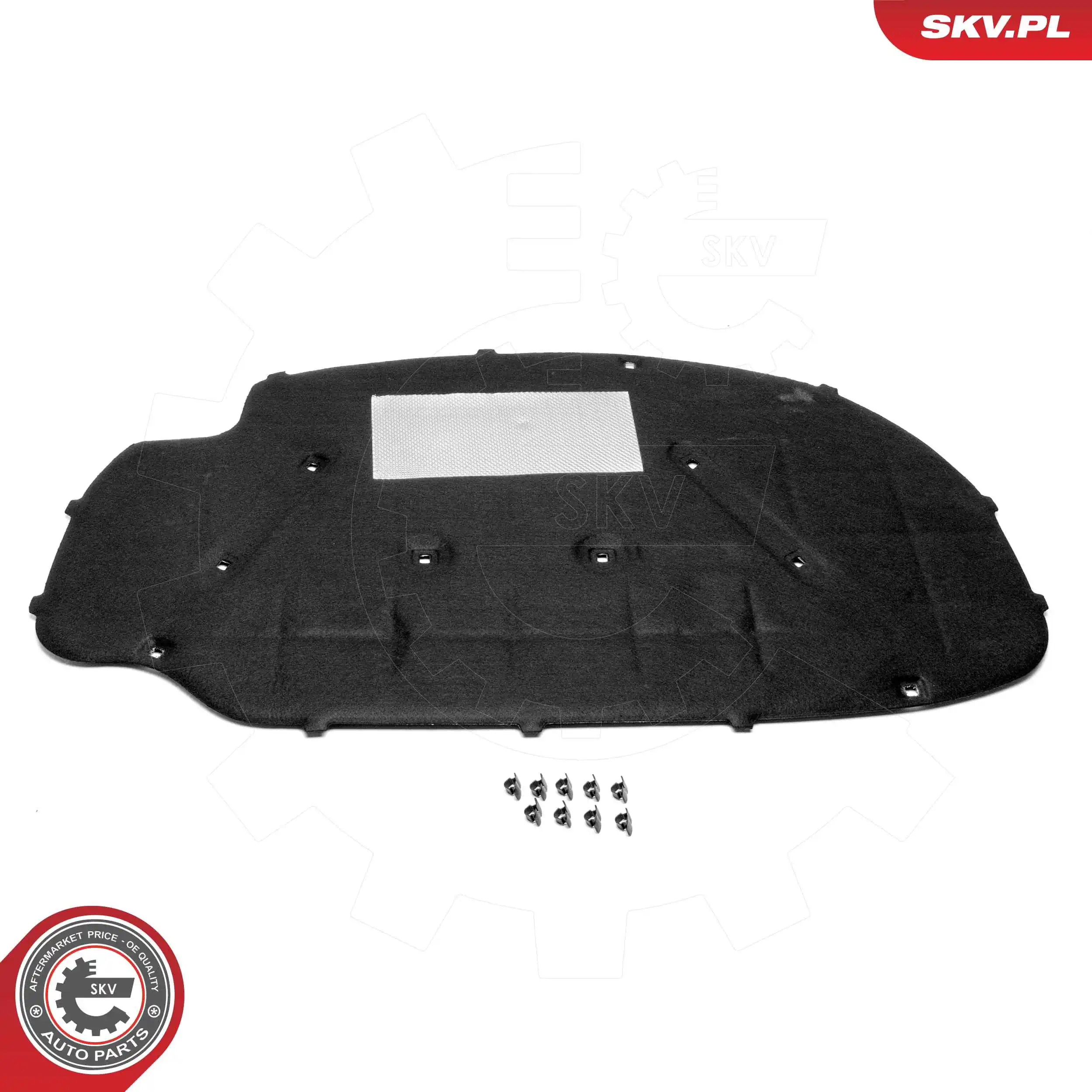 Wygluszenie maski do Volkswagen Jetta 1K2