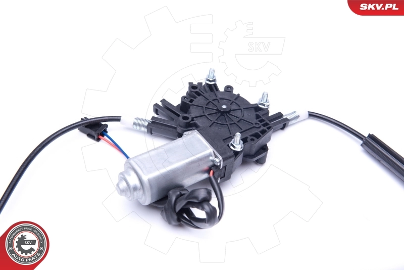 Mechanizm podnoszenia szyby drzwi przednich lewych Audi 200 
