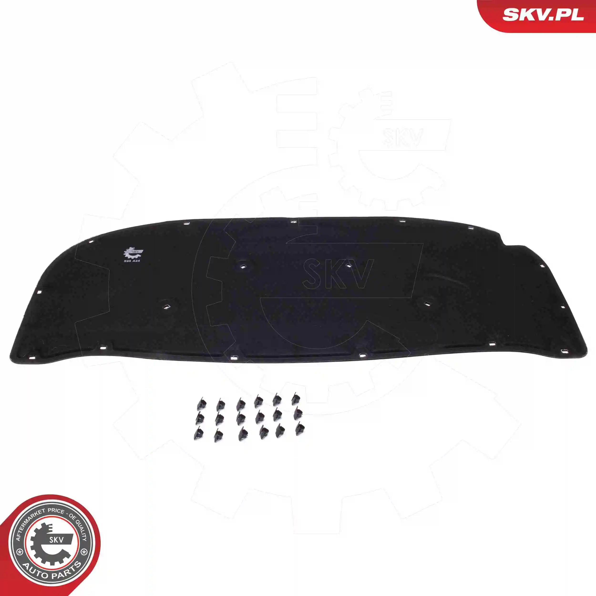 Wygluszenie maski Audi A6 4B2, 4B4