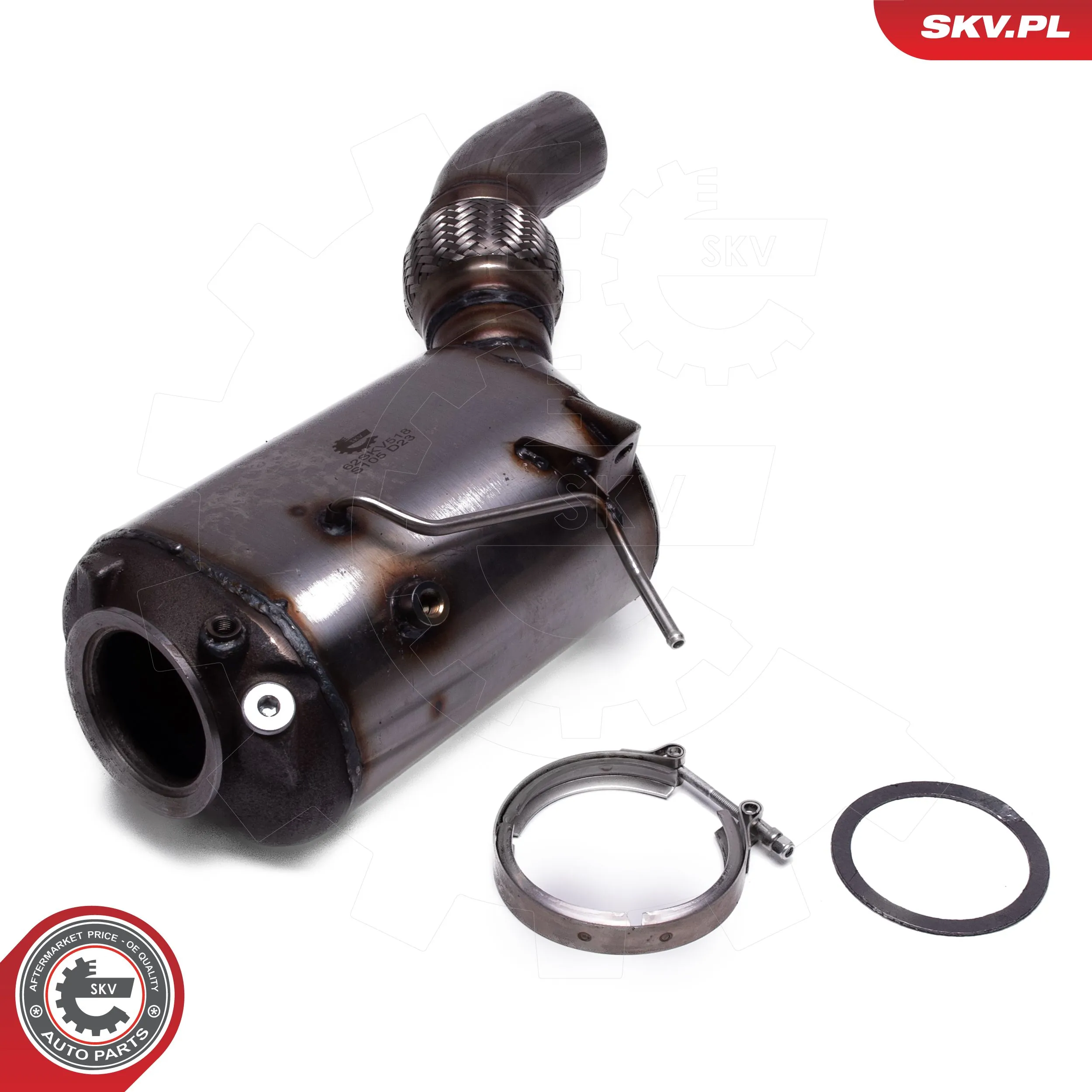 Filtr cząstek stałych układu wydechowego BMW 3 E90