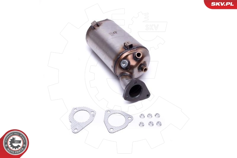 Filtr cząstek stałych układu wydechowego Audi A4 8EC