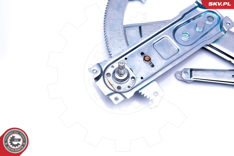 Mechanizm podnoszenia szyby drzwi przednich prawych Opel Astra 51, 52, F35, M35