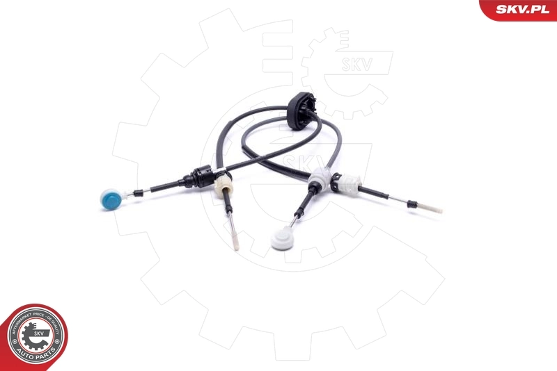 Linka dźwigni zmiany biegów podwójna Opel Astra 35