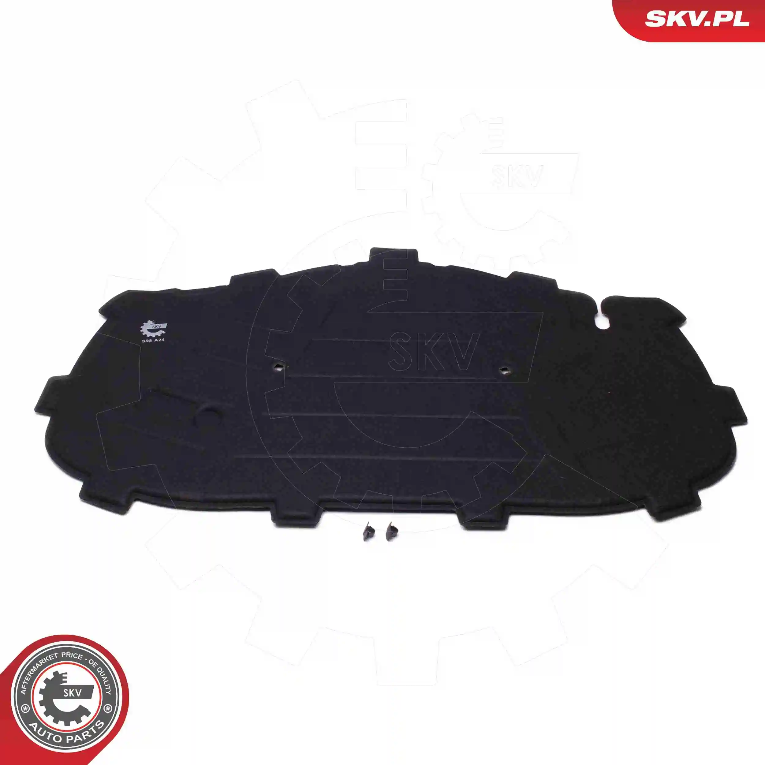 Wygluszenie maski Audi A3 8VS, 8VM