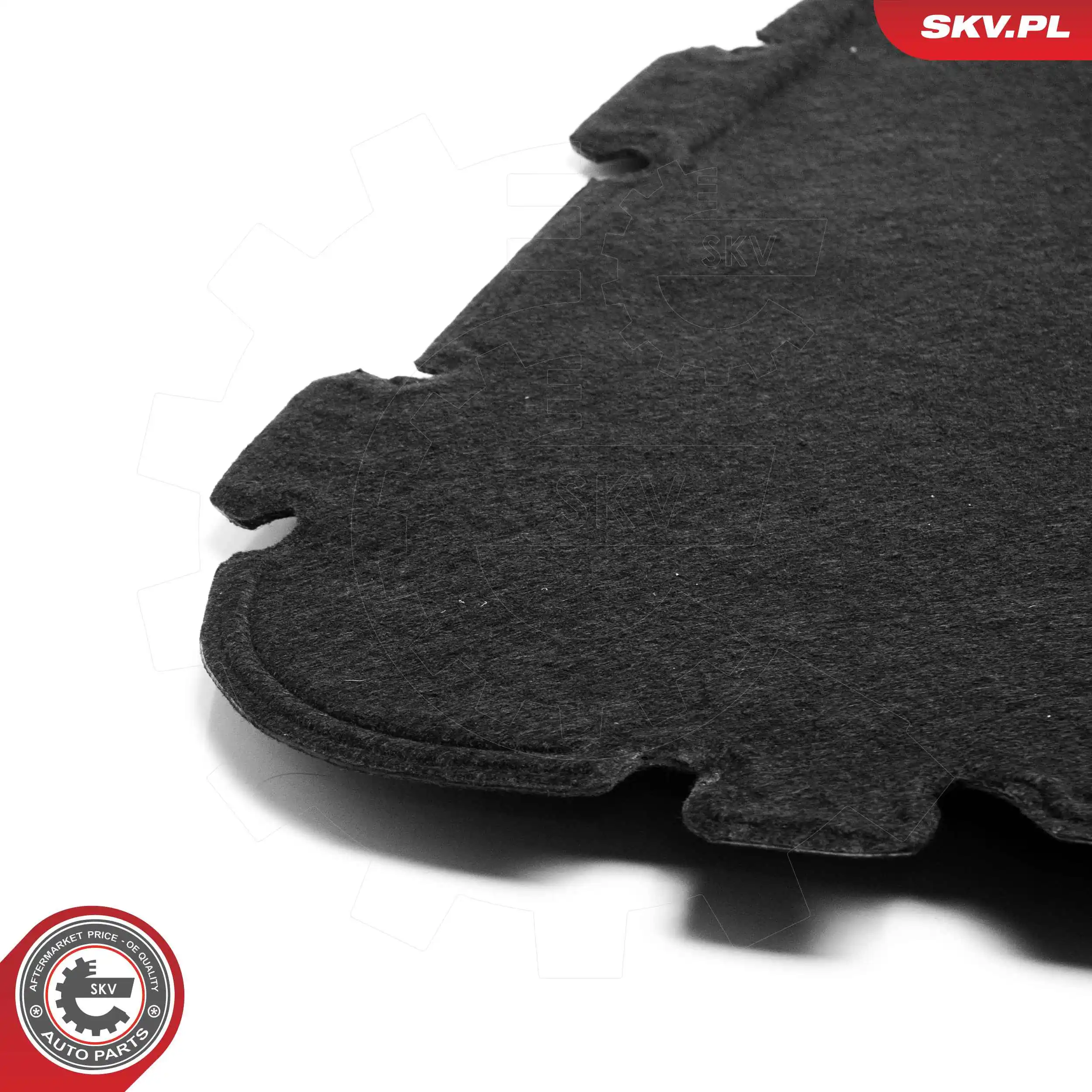 Wygluszenie maski BMW 5 E60