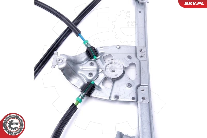 Mechanizm podnoszenia szyby drzwi przednich lewych 5766PSG1 Polcar
