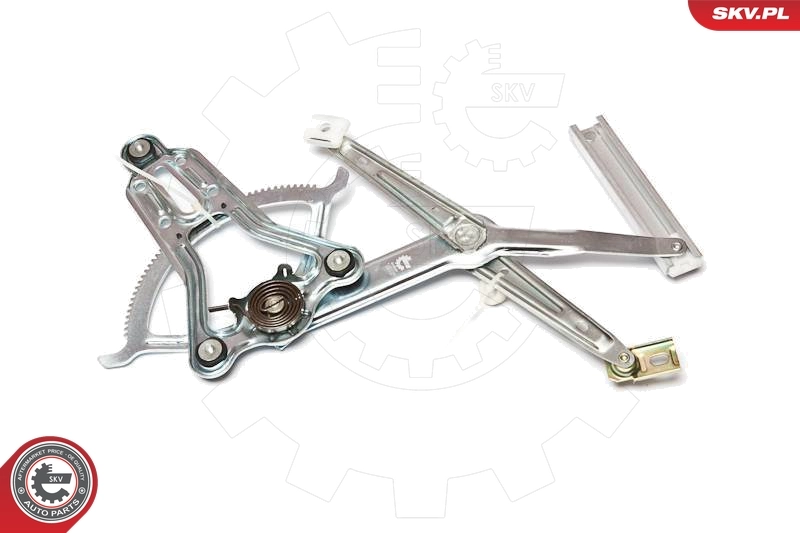 Do koszyka Mechanizm podnoszenia szyby drzwi przednich lewych Mercedes E  W124