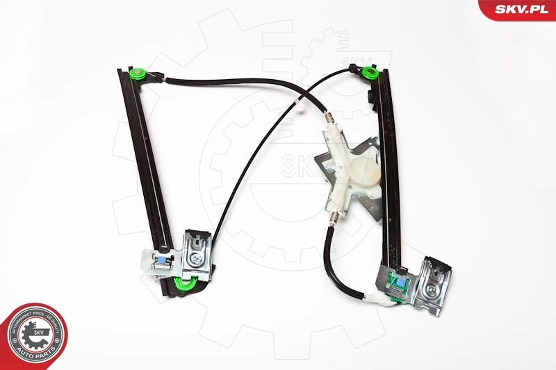Mechanizm podnoszenia szyby drzwi przednich prawych Volkswagen Polo III