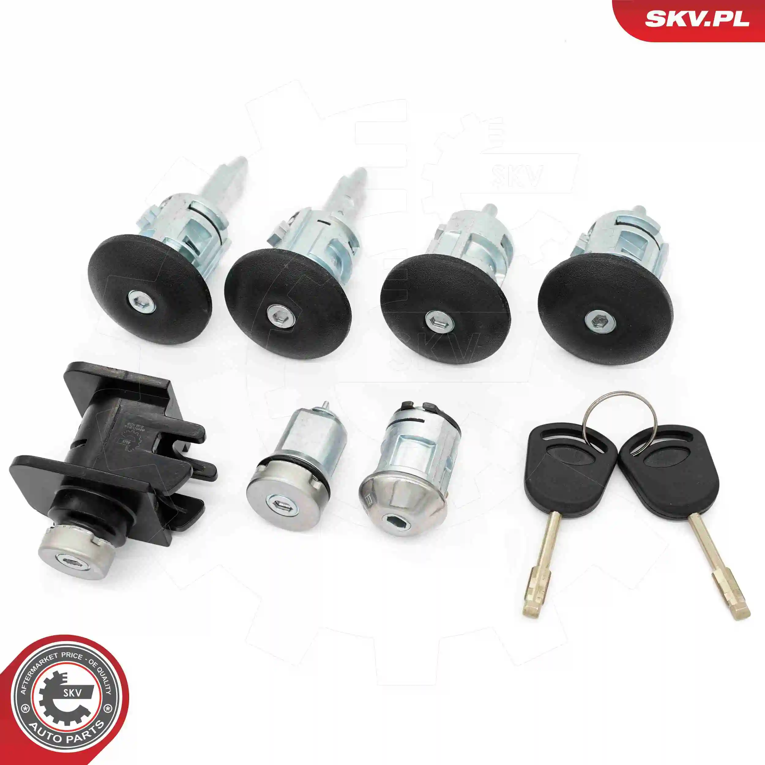 Zestaw wkładek zamków Ford Transit V awangarda (V184/5) (2000 - 2006) cena, od 66,01 USD