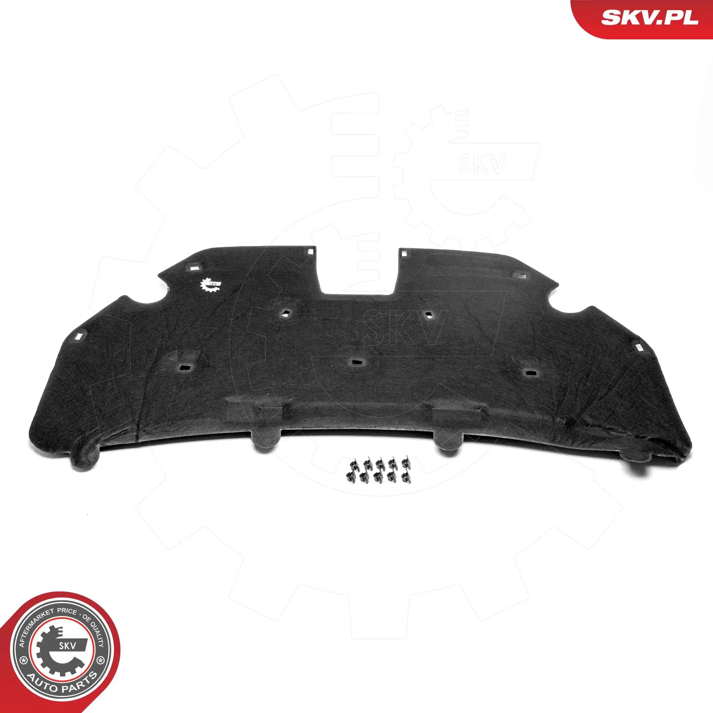 Wygluszenie maski Ford Focus 1 DFW