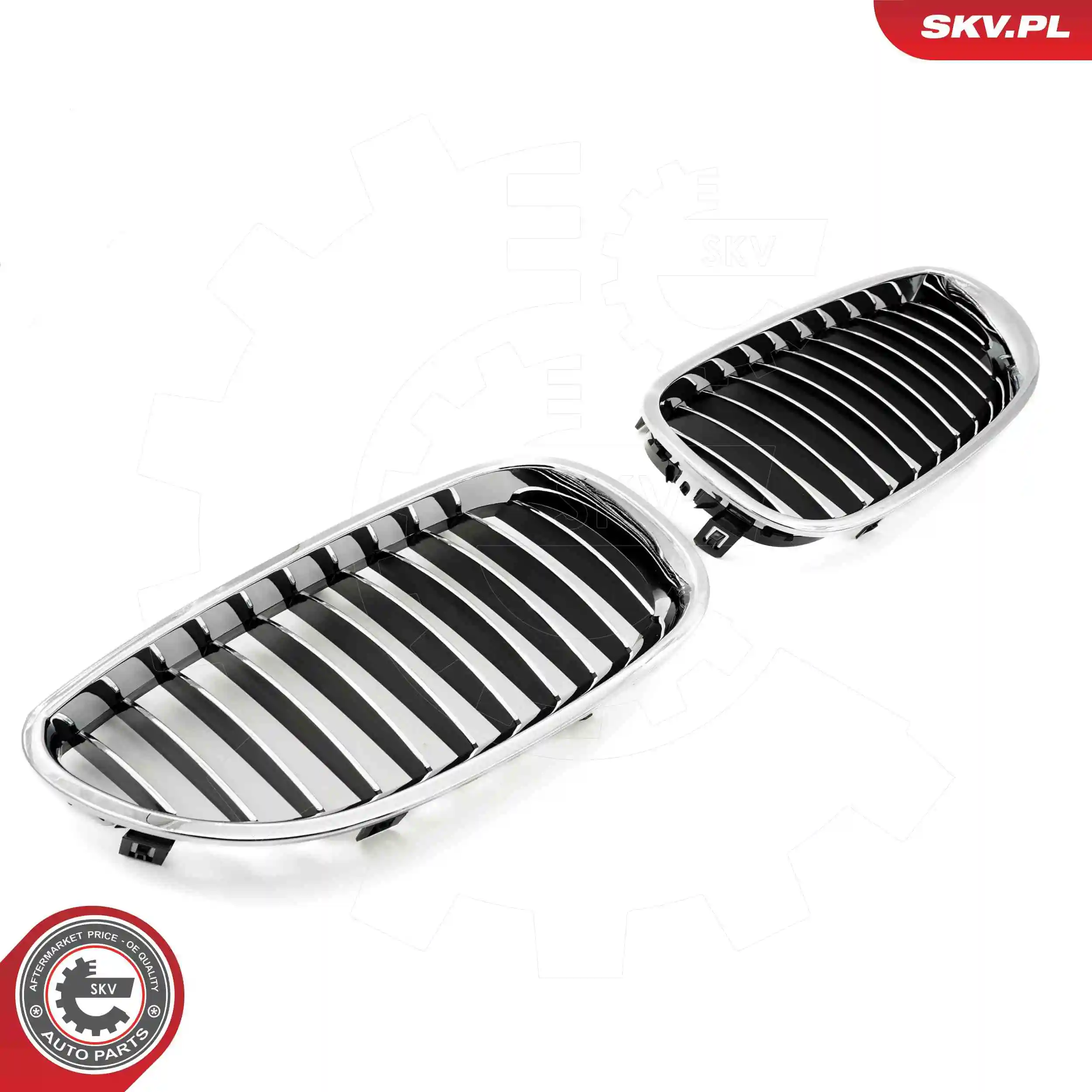 Atrapa chłodnicy lewa SKV 66SKV168 cena, od 33,36 USD