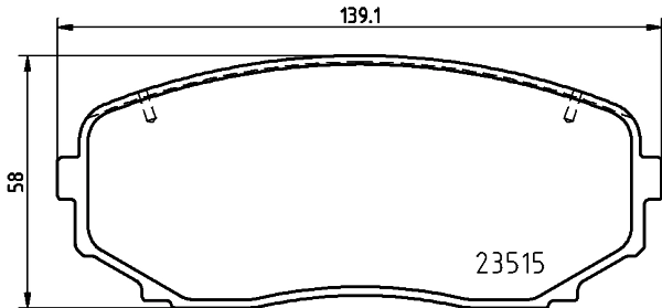 Klocki hamulcowe przednie tarczowe Chrysler Voyager III minivan (RG, RS) (1999 - 2008) cena, od 37,48 USD