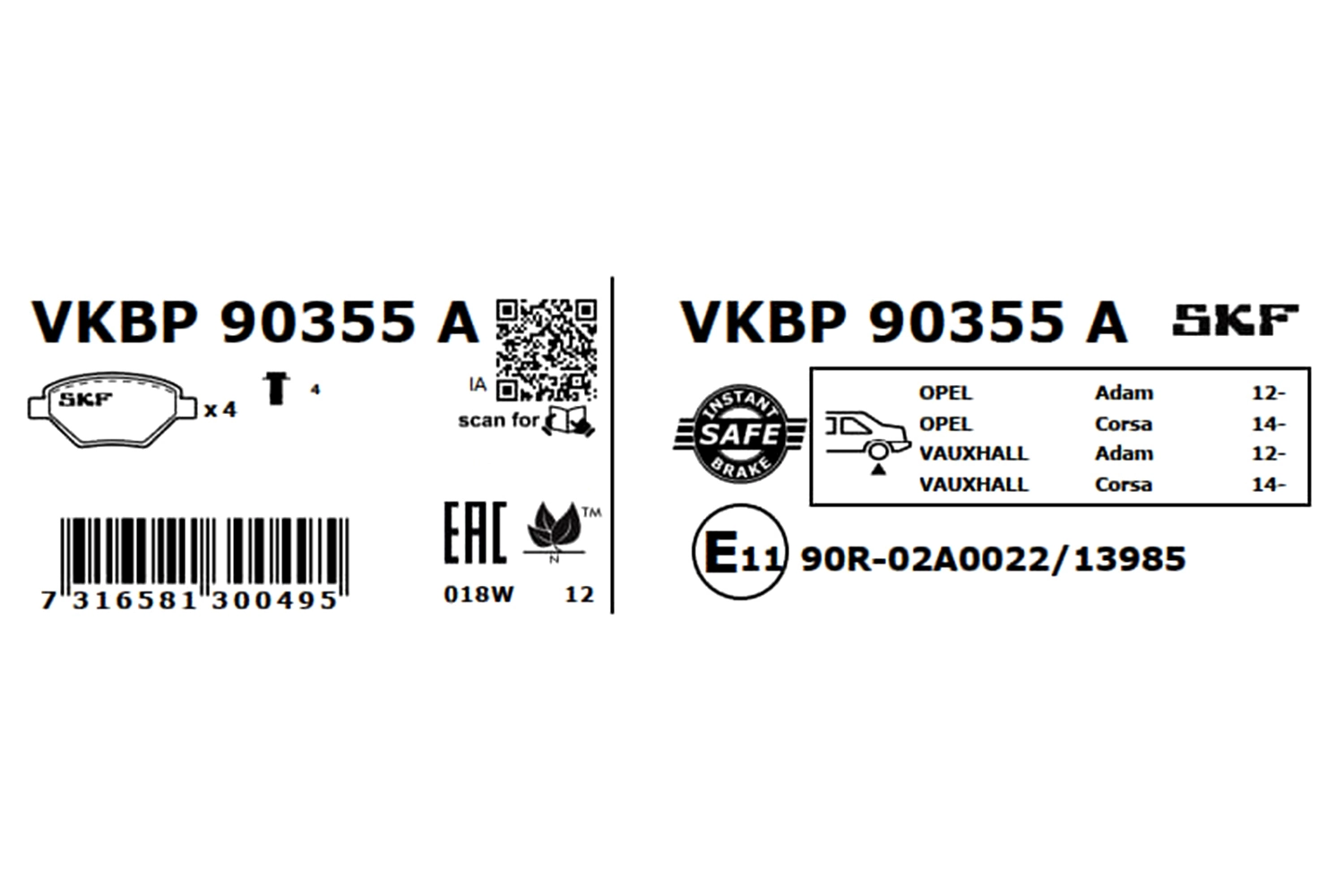 VKBP90355A SKF