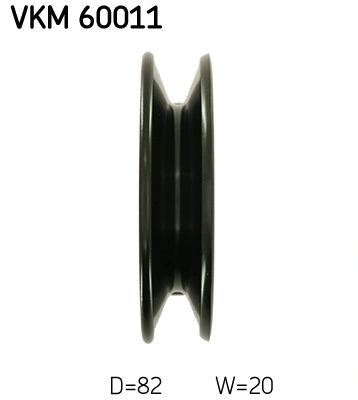 Do koszyka VKM60011 SKF Rolka napinacza paska napędowego
