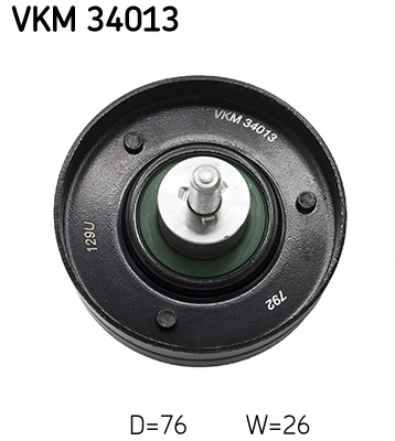 Rolka napinacza paska napędowego Ford Escort 5 GAL