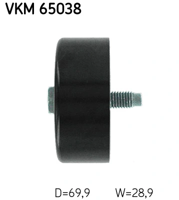Rolka prowadząca, kierunkowa paska napędowego SKF VKM65038 cena, od 17,27 USD
